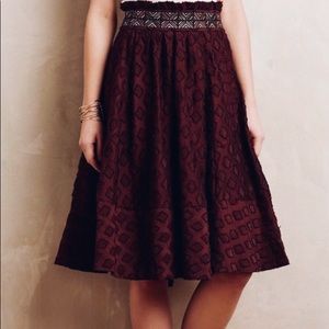 Anthropologie skirt